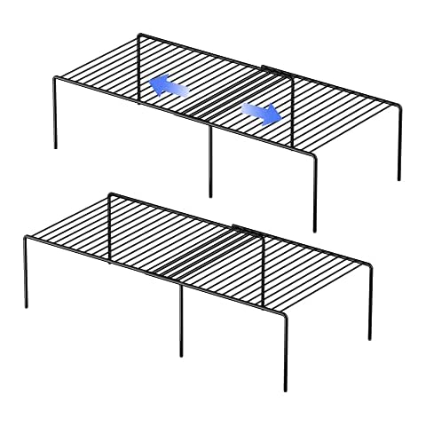 Redrubbit Expandable Metal Kitchen Storage Shelf Cover