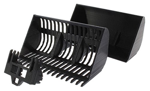 Treckerheld Zubehör Set C für Siku Control 32 mit Frontlader (Schwarz)