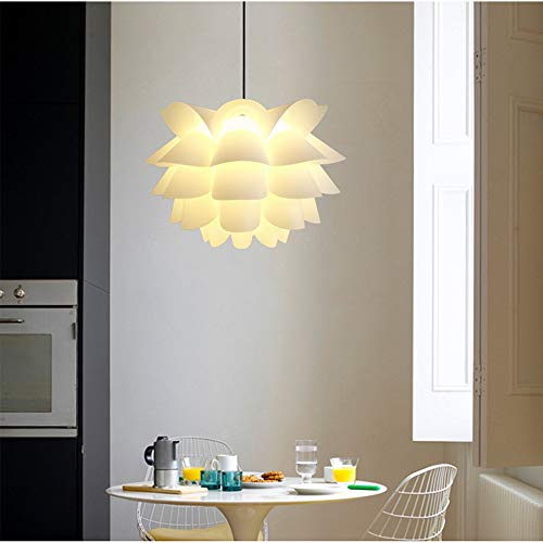 Chandelier moderno de polipropileno resistente estilo europeo blanco 2