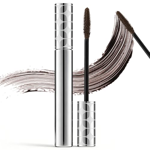 Image of Growth Serum Mascara, Waterproof Fiber Mascara for Volume and Length, 3D Curling Eyelash Long-lasting Without Clumping