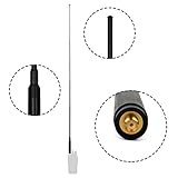 HYS Dual Band 144/430MHz High Gain Telescopic Handheld Radio Aerial SMA-Female Antenna RH-660S Compatible for Baofeng BF-888S UV-5R UV-5RE UV-5RTP UV-5RE Plus 2 Way Radio - Image 4