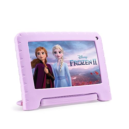 Tablet Infantil Frozen II com Controle Parental 4GB RAM + 64GB + Tela 7 pol + Case + Wi-fi + Android 13 + Quad Core Multi - NB416 - Imagem 5