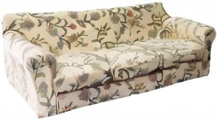 Miniatura 9 de GOSTADY Fundas para silla de 2 piezas estampadas, fundas de sofá suaves con fundas de cojín individuales, protector de muebles con parte inferior