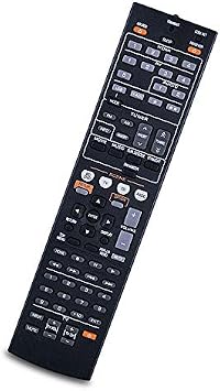 Replaced Remote Control Compatible for Yamaha RX-V375 YHT-494BL HTR-3066BL YHT-597 RX-V565 YHT-797 HTR-6250 YHPS101 RXV373 YHT493BL HTR3065 YHT595 RXV473BL YHT699U HTR6240 Audio Video AV Receiver
