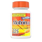 Motrin IB Ibuprofen 200mg Tablets, Ibuprofen Pain & Fever Reliever for Headache,...