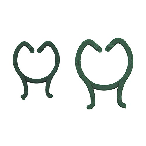 50 Stk Pflanzenclips Pflanzenklammern Pflanzenhalter Pflanzenbinder Pflanzenclip Pflanzenringe