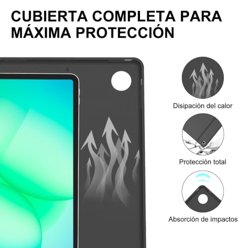 Teclado para Samsung Galaxy Tab A11 Plus con Ñ para escribir cómodamente sin cables 7