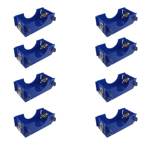 GSC International BH-4-10 Battery Holder for D-Cell with metal terminals. Pack of 10.