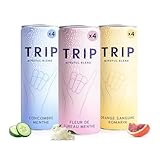 Trip Mindful Blend, boisson légèrement pétillante aux adaptogènes, mocktail avec 120mg...