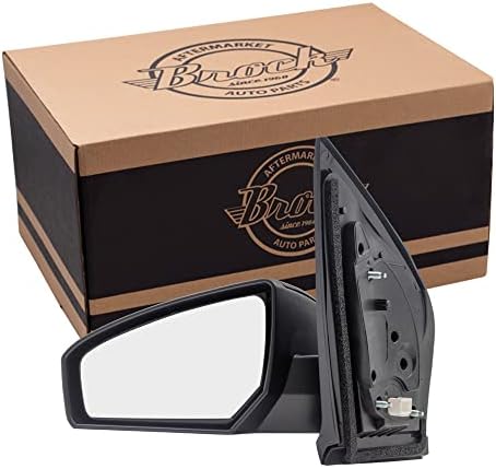 Drivers Power Side View Mirror Ready-to-Paint Replacement for 2007-2012 Sentra 96302ET01E