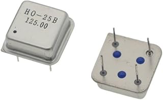 Inline Active Crystal oscillator 125MHZ Square 125.000MHZ Half Size (2pcs/lot)