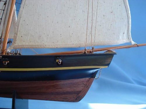 Hampton Nautical Dapper Tom Pirate Ship, 24"