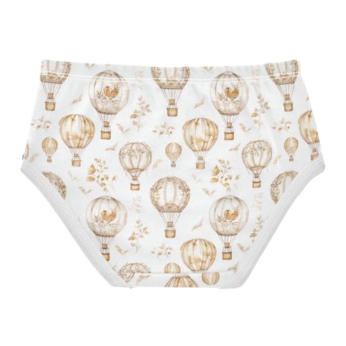 Girls Underwear Soft Cotton Balloon Kids Panties in Sizes 2/3t, 4t, 5t, 6 and 82
