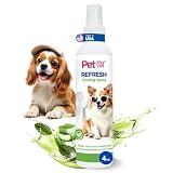 PET YOUR PET Dog Refresh Cooling Spray for Dogs, 4 Fl Oz | Non-Toxic Refreshing Mist, Made in USA, Helps Cool Down in Hot Weather, Perfect for After Walks or Playtime