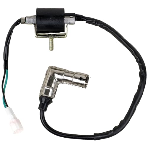 Image of RedCap Ignition Coil with Spark Plug Cap for 50cc 70cc 90cc 110cc 125cc Chinese ATV Dirt Bike Go Kart Scooter CDI Coil Wire for TaoTao Roketa Coolster Kazuma Sunl Baja SSR Apollo