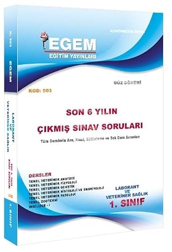 1. Sınıf Laborant ve Veteriner Sağlık Çıkmış Sınav Soruları (2011-2018) (503)