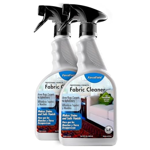 ForceField - Fabric Cleaner - Remove, Protect, and Deep Clean - 22oz (2 Pack (22oz))