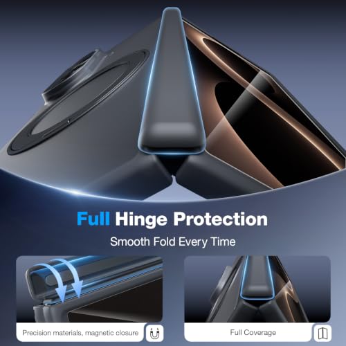 WSKEN Magnetic Case for Samsung Galaxy Z Fold 8 Ultra - 360° Ring Stand by WSKEN - Used condition - Image 7