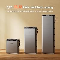 Jackery SolarVault 3 Pro Max AC Solarspeicher, AC-gekoppelt, 2500 W, 2,52–15,12 kWh erweiterbar, für bestehende PV-Anlagen und Mikro-Wechselrichter, speichert Überschussstrom, Plug & Play – Ansicht 5