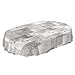 Produktbild ANRO Wachstuchtischdecke Wachstuch Wachstischdecke Tischdecke abwaschbar Industry Modern Used Look Industrie Oval 180x140cm