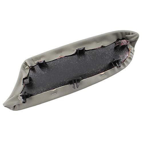 Ajcoflt Substituição da tampa sintética de couro do apoio de braço da porta traseira para Honda Acco