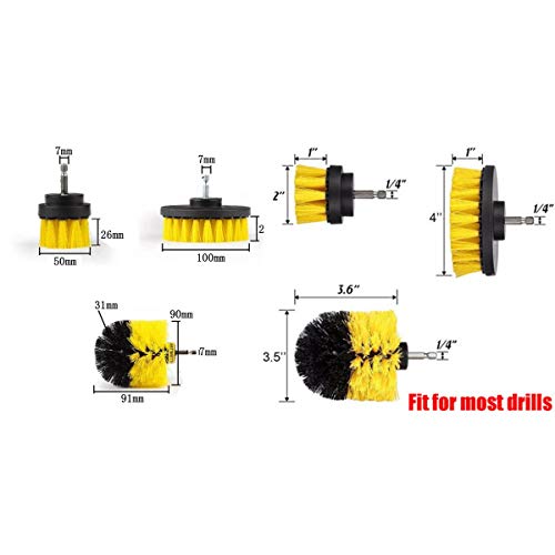 Nihlsfen 3 Pezzi Spazzola per spazzoloni Spazzola