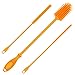 Kitchiny Silicone Bottle Brush | One Brush | 12.5” Bottle Cleaner for your Hydro Flask, Vacuum Sports Bottle, Vase and Glassware | Water Bottle Cleaning Brush for Washing Narrow Neck Containers