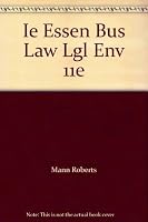 Ie Essen Bus Law Lgl Env 11e 1133562175 Book Cover