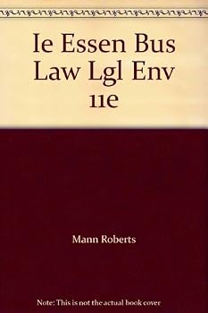Hardcover Ie Essen Bus Law Lgl Env 11e Book