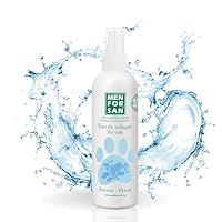 MENFORSAN Fresh Eau de Toilette für Katzen, 125 ml, sorgt für einen frischen Duft, Deo-Effekt, transparent