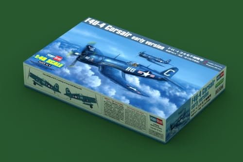 Hobby Boss F4U-4 Corsair Early Version Airplane Model Building Kit - Image 2