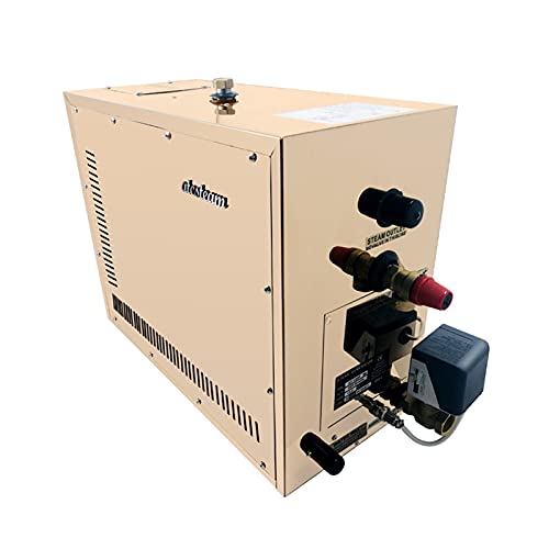 Sauna 12kw, 15kw, 18kw Automatic Edelstahl Dampfgenerator Automatische Entkalkung Sauna Zimmer Dampfbad Maschine for Wellnessraum Digital Controller-3