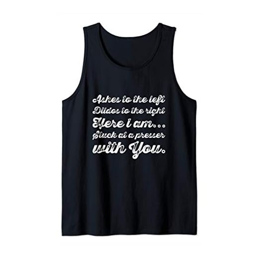 Funny Press Conference Top Ashes to the Left Dildos right Camiseta sin Mangas