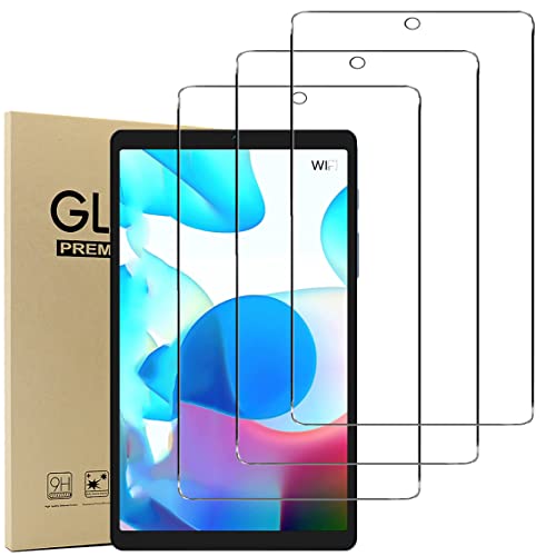 Brifu Protector de Pantalla para Realme Pad Mini 8,7', Protector de Pantalla de Vidrio, dureza 9H, Anti-Rayado, Anti-Aceite, Anti-Burbujas, [3 Piezas]