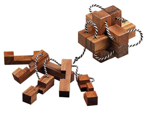 Philos 6032 Puzzle Game Chinese Devil, Brown