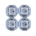 ALITOVE 100pcs WS2812B Addressable LED Pixel light 5050 RGB SMD on Heat Sink PCB Board 1-led LED Module Pixels Light 5V DC