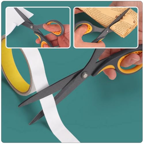 Tijeras multiusos de acero inoxidable antiadherentes pack de 2 7