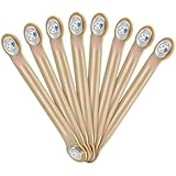MorningRo 8 Pack Glider Bearing Arm Bracket Patio Glider Parts Replacement Hardware Rocker Parts, Bracket Hardware-9 Inch Length, 7-1/2 Inch Between Mounting Holes and Bolt Hole Diameter 1/4'(Coppery)