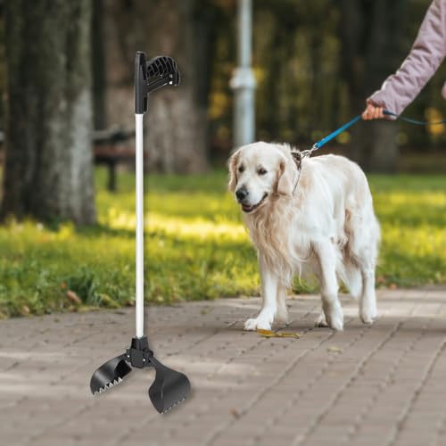 Image of Pooper Scooper for Dogs Heavy Duty, Pet Dog Pooper Scooper for Grass Gravel Pick Up, Pooper Scooper Dog Poop Scooper for Large Dogs Heavy Duty