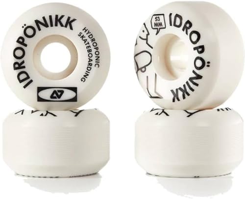 Roues de skateboard mixte-adulte au design hydroponique innovant pour skatepark