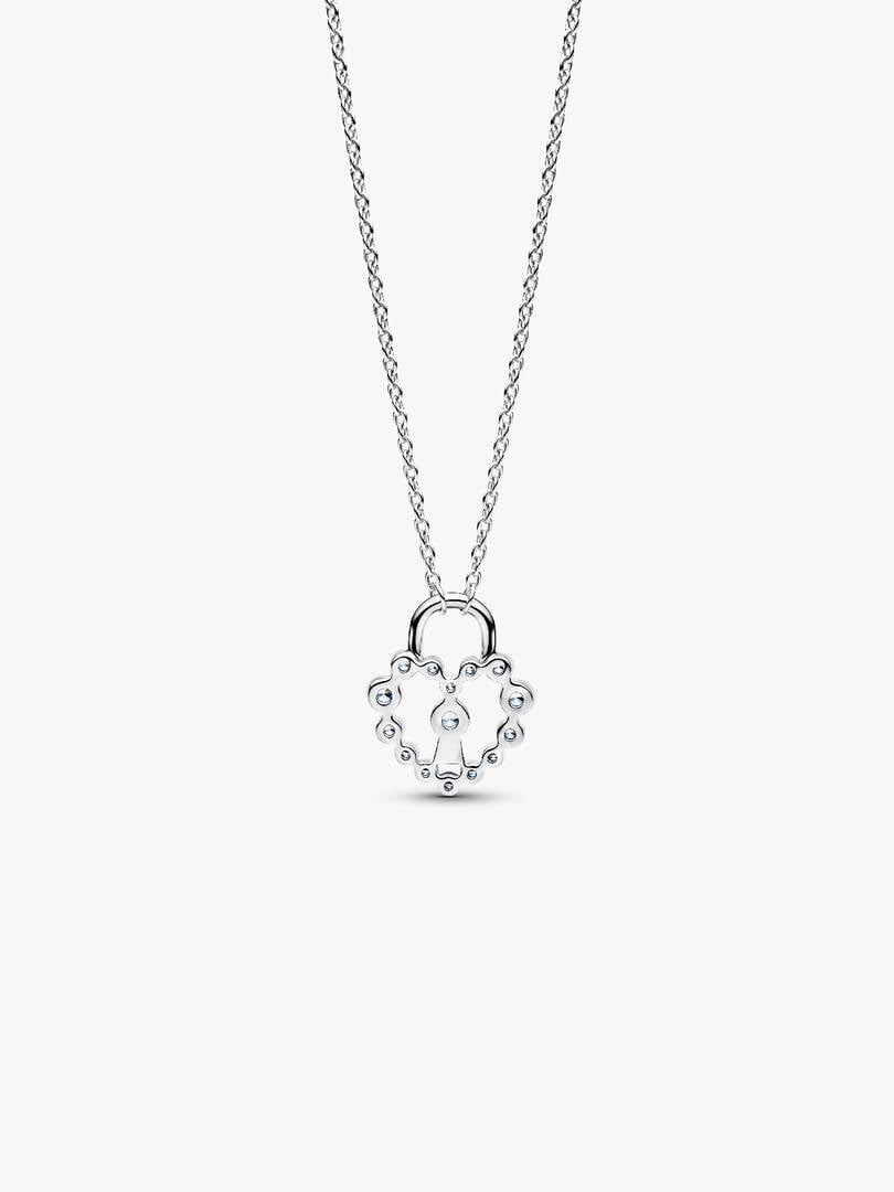 PANDORA Moments 394416C01-50 Collana con lucchetto