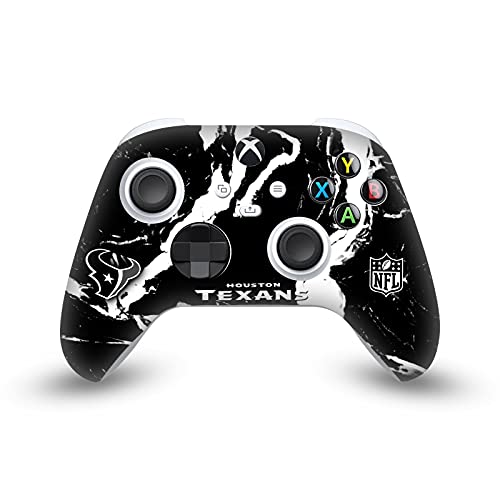 Ensemble Skins Xbox Series X NFL Protéger Console Manette Rayures Houston Texans - 7