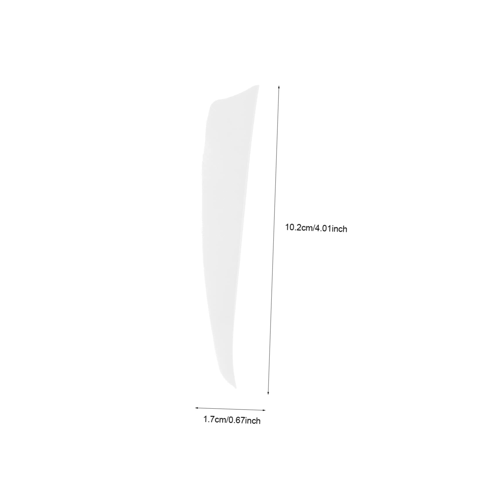 EXAOMBLE 30pcs Turkey Shield Fletching Arrows Tail for Archery Replacement Arrow Tail for Better Control and Precision Shooting