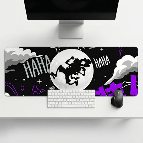 Image of XXL Size Anime & Gaming Mouse Pad [Rubber Base] | Mouse Pad (31 x 12 Inches) 3mm Desk Mat (Anime Style)