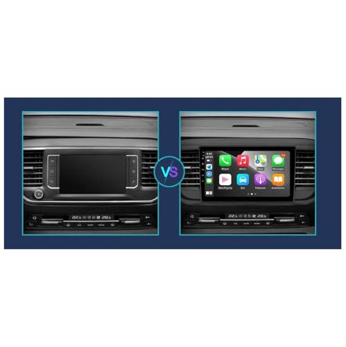 Pantalla Carplay de coche para Citroen Jumpy 3, olvida los cables con Android Auto inalámbrico 2