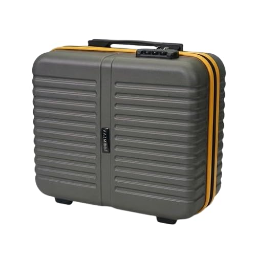 Image of VALMORE Valmore AeroVault 13 Hardshell Laptop Bag for 13-Inch MacBook, Polycarbonate Hard Case with Lock, Premium Cushioned Interior, Trolley Sleeve