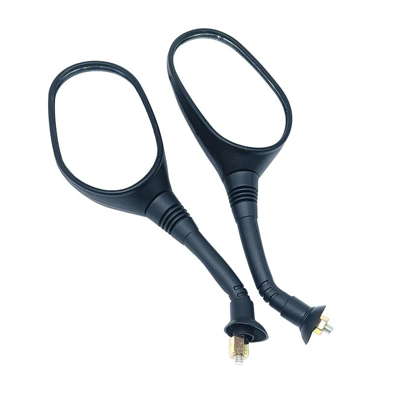 retroviseur guidon Pour Électrique Pour Vélo Pour VTT Moto Rétroviseur Pour Scooter Pour Cyclomoteur Latéral 2 Paires Ensemble M8 Universel Pour Accessoires