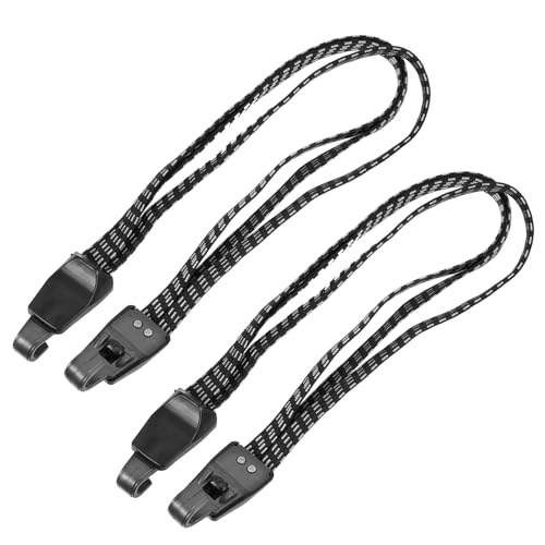 Gogogmee 2 Piezas Cuerdas de Sujeción Elásticas para Bicicletas y Motocicletas de Correas de Carga Ajustables con Ganchos para y Transporte Alta Elasticidad y Resistencia