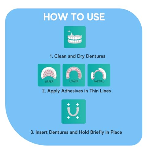 Avistar AV-DA5 Extra Strong Denture Adhesive Cream, 12 Hour Hold Dental Glue thumb #8
