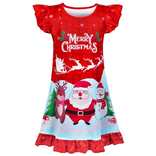 Image of Girls Nightgowns Unicorn Sleepwear Night Sleep Dress Pajamas Little Kids Toddler Soft Nightgown